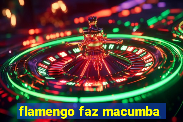 flamengo faz macumba